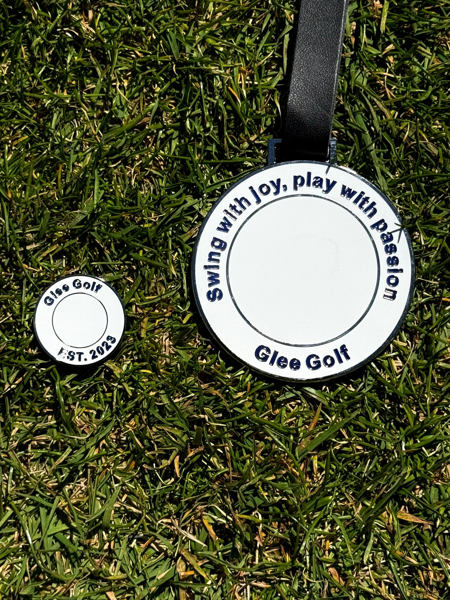 Blue Bag Tag & Marker Combo