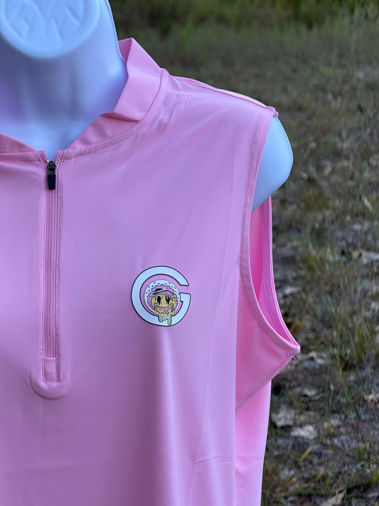 Women's Pink Zip