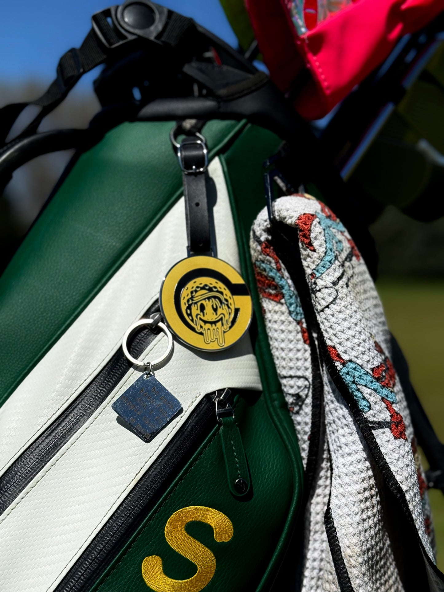 Yellow Bag Tag & Marker Combo