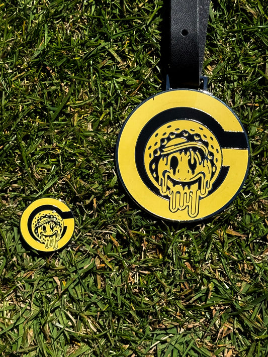 Yellow Bag Tag & Marker Combo